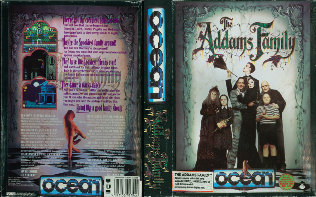 Addams Family, The — box-texture (EU)