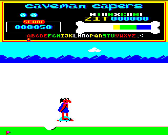 Caveman Capers — ss (WOR)