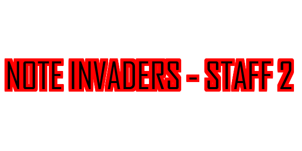 Note Invaders - Staff 2 — wheel-hd (SS)