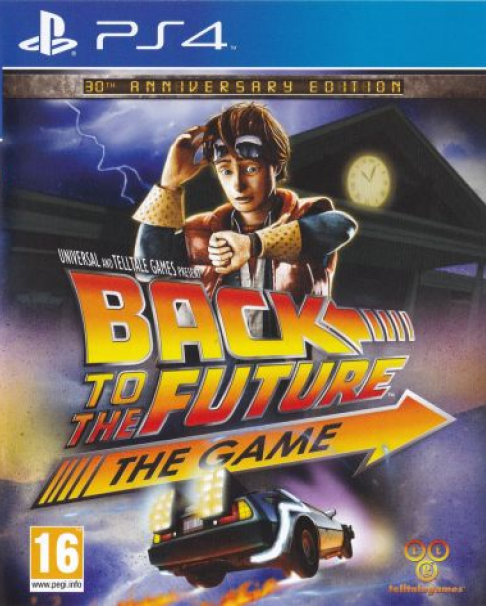 Back to the Future: The Game — box-2D (EU)