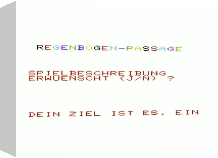 Regenbogen-passage — box-3D (WOR)