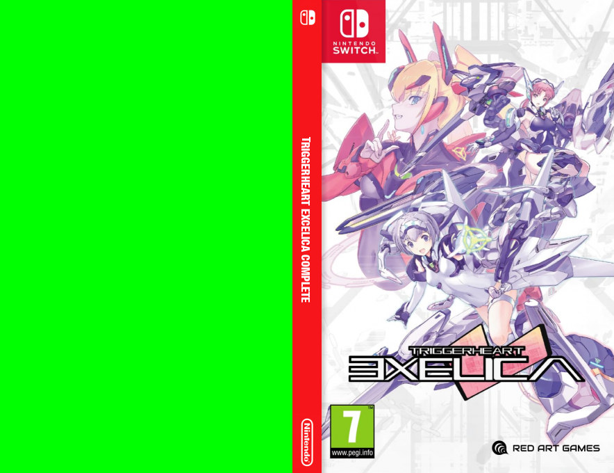 Triggerheart Excelica Complete — box-texture (JP)