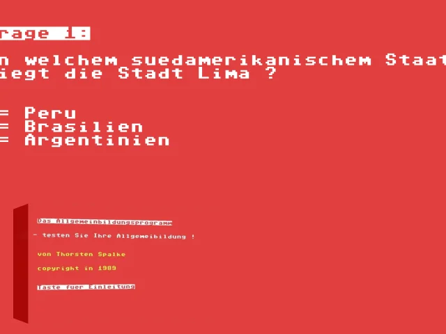Das Allgemeinbildungsprogramm — mixrbv2 (WOR)
