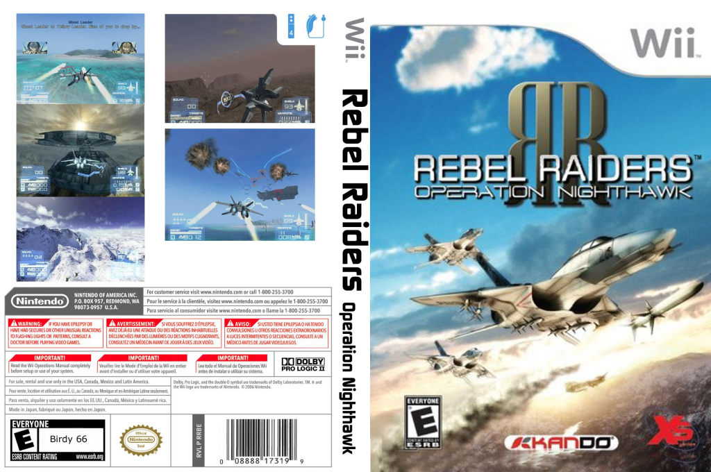 Rebel Raiders - Operation Nighthawk — box-texture (US)