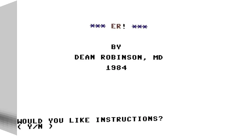 ER! : Emergency Room — box-3D (WOR)