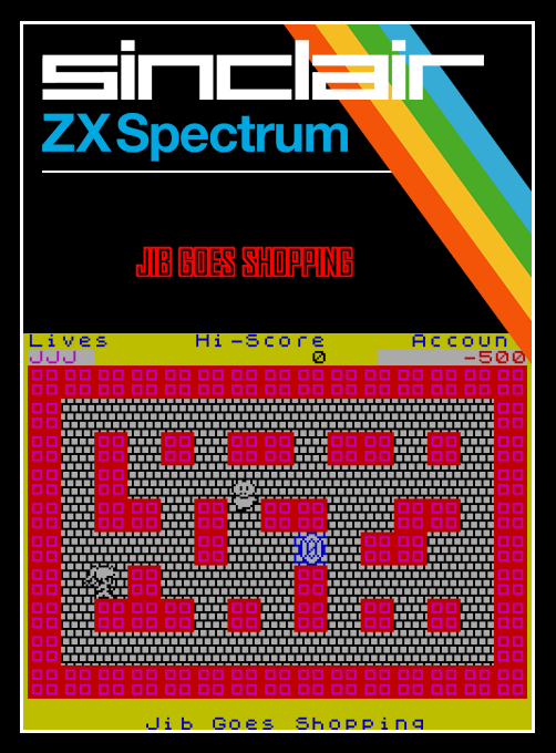 Jib Goes Shopping box art
