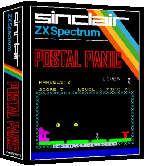 Postal Panic — box-3D (SS)