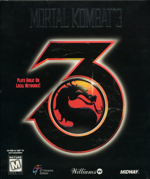 Mortal Kombat 3 box art