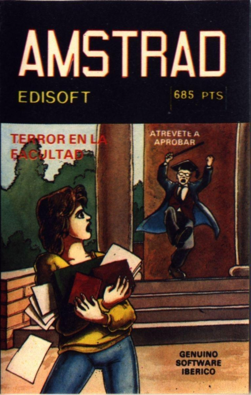 Terror En La Facultad box art