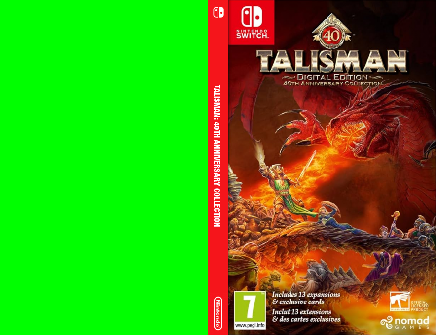 Talisman - 40th Anniversary Collection — box-texture (EU)