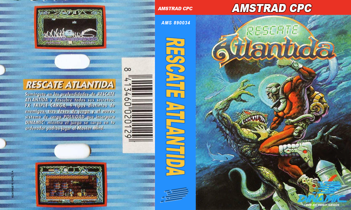 Rescue From Atlantis — box-texture (SP)