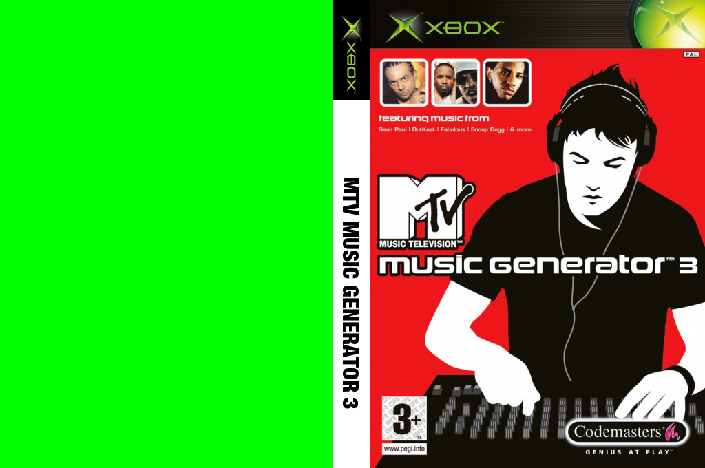Mtv Music Generator 3 — box-texture (EU)