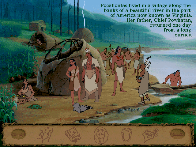 Disney's Animated Storybook: Pocahontas — ss (WOR)
