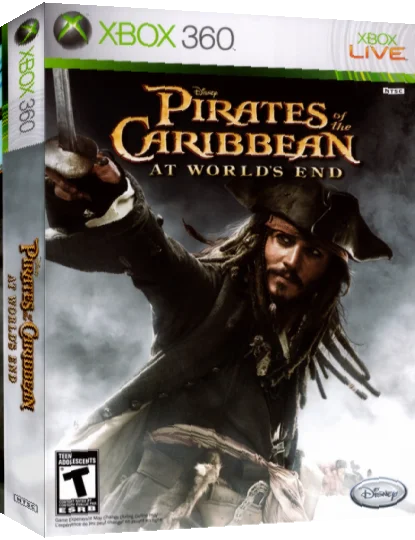 Disney Pirates of the Caribbean - At World's End — box-3D (US)
