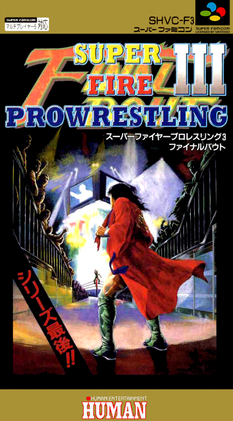 Super Fire Pro Wrestling 3 - Final Bout box art