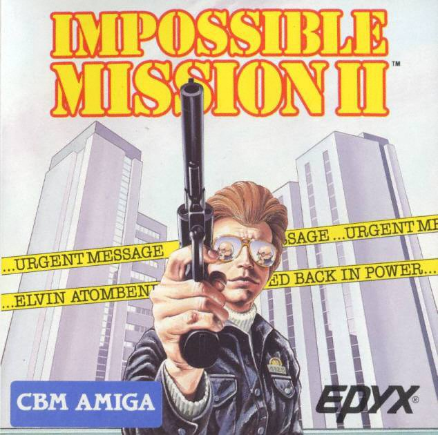 Impossible Mission II — box-2D (CUS)