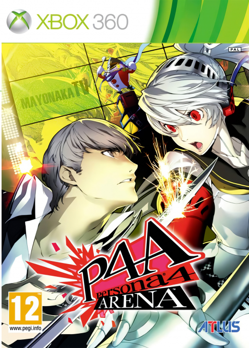 Persona 4 Arena — box-2D (EU)