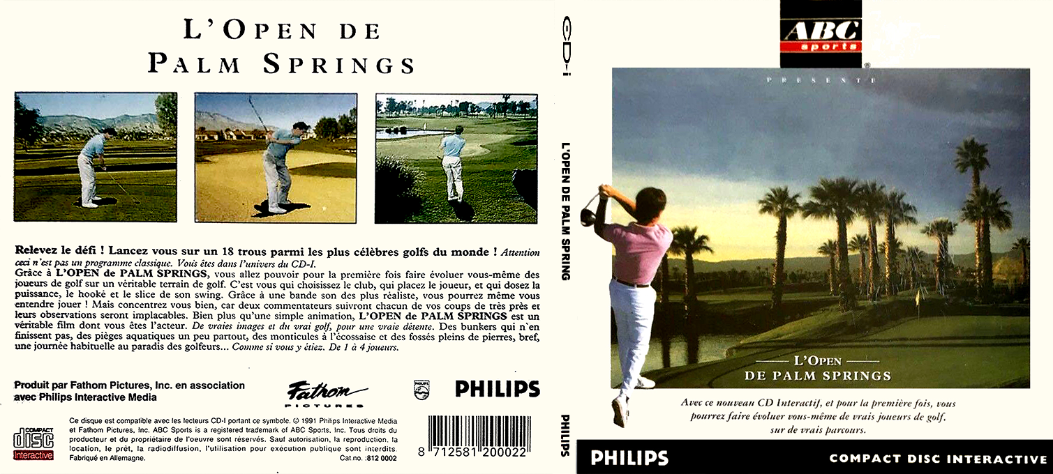 Palm Springs Open, The — box-texture (FR)