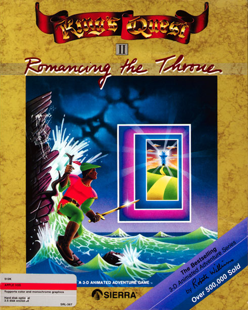 King Quest II - Romancing the Throne box art