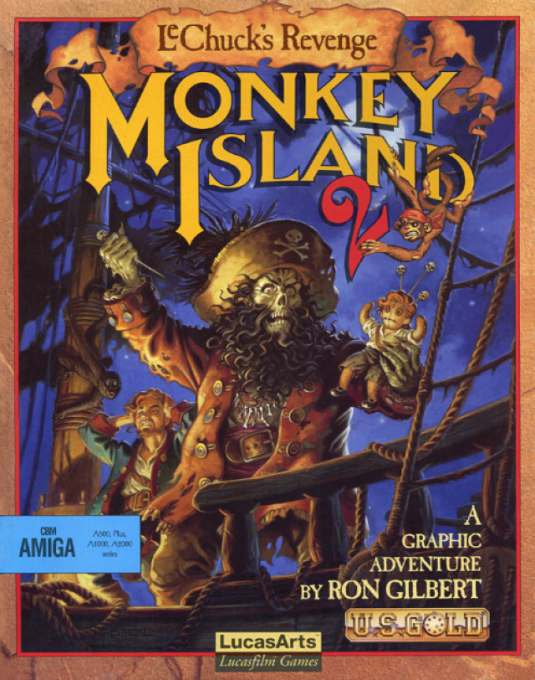 Monkey Island 2 - LeChuck's Revenge — box-2D (EU)
