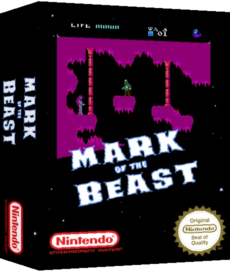 Mark of the Beast — box-3D (SS)