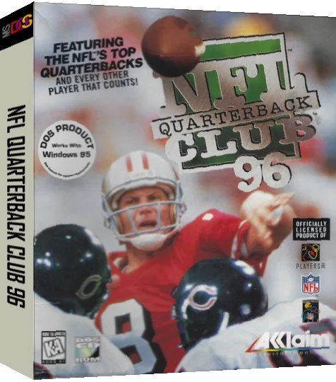 NFL Quarterback Club 96 — box-3D (US)