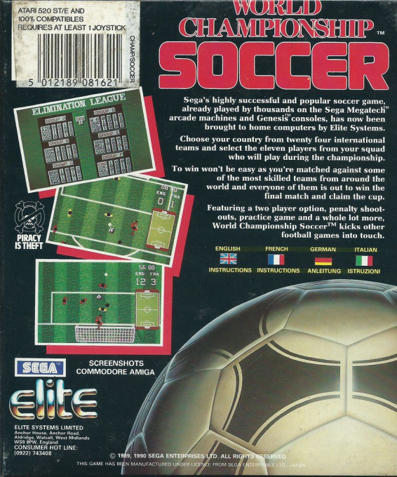 World Championship Soccer — box-2D-back (EU)
