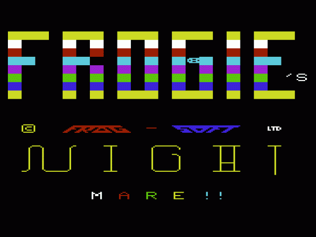 Froggies Nightmare — sstitle (WOR)