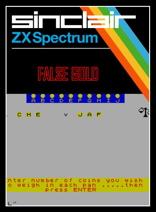 False Gold box art