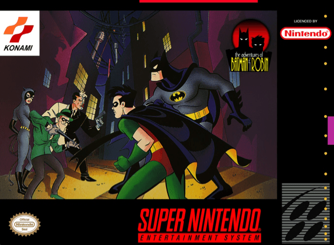 Adventures Of Batman And Robin, The box art
