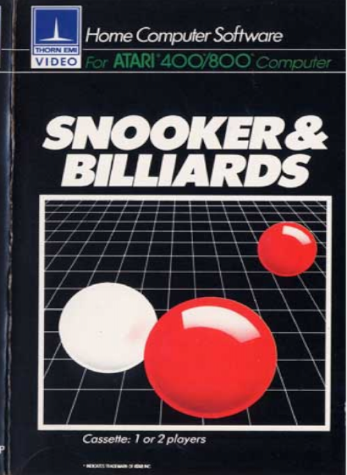Snooker box art