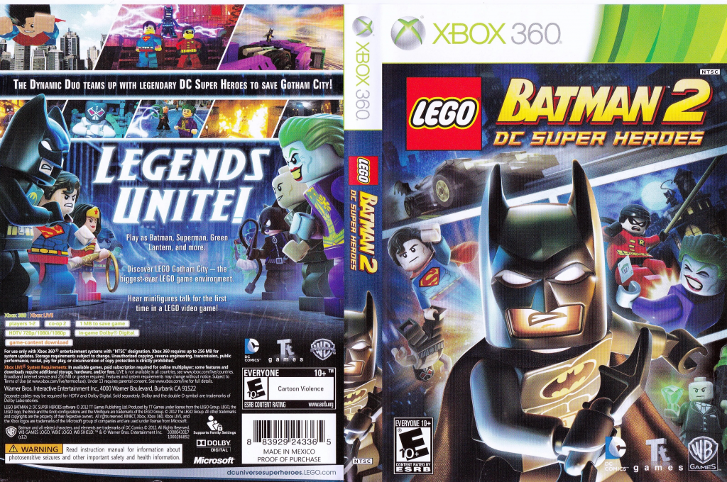 LEGO Batman 2 - DC Super Heroes — box-texture (US)