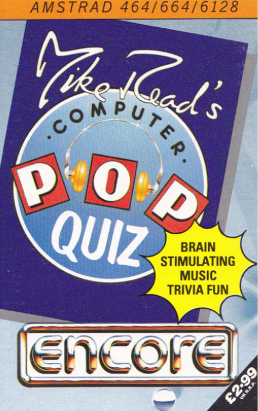 Mike Read's Computer Pop Quiz box art