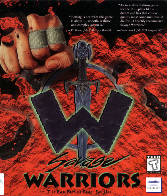 Savage Warriors box art