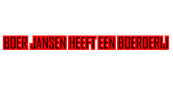 Boer Jansen Heeft Een Boerderij — wheel-hd (SS)