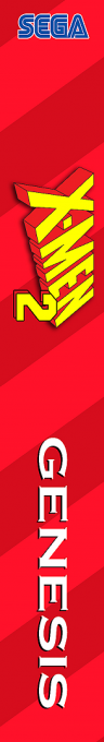 X-men 2 - Clone Wars — box-2D-side (US)