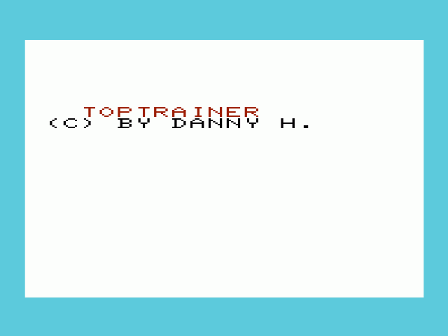 Toptrainer — sstitle (WOR)