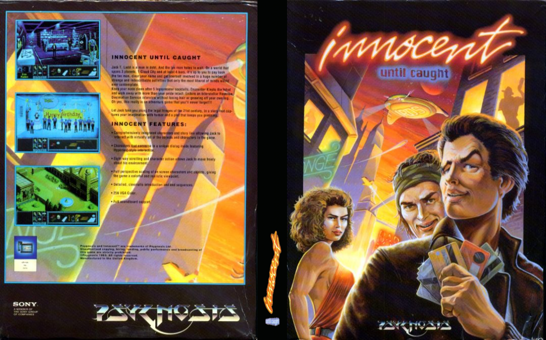 Innocent Until Caught — box-texture (US)