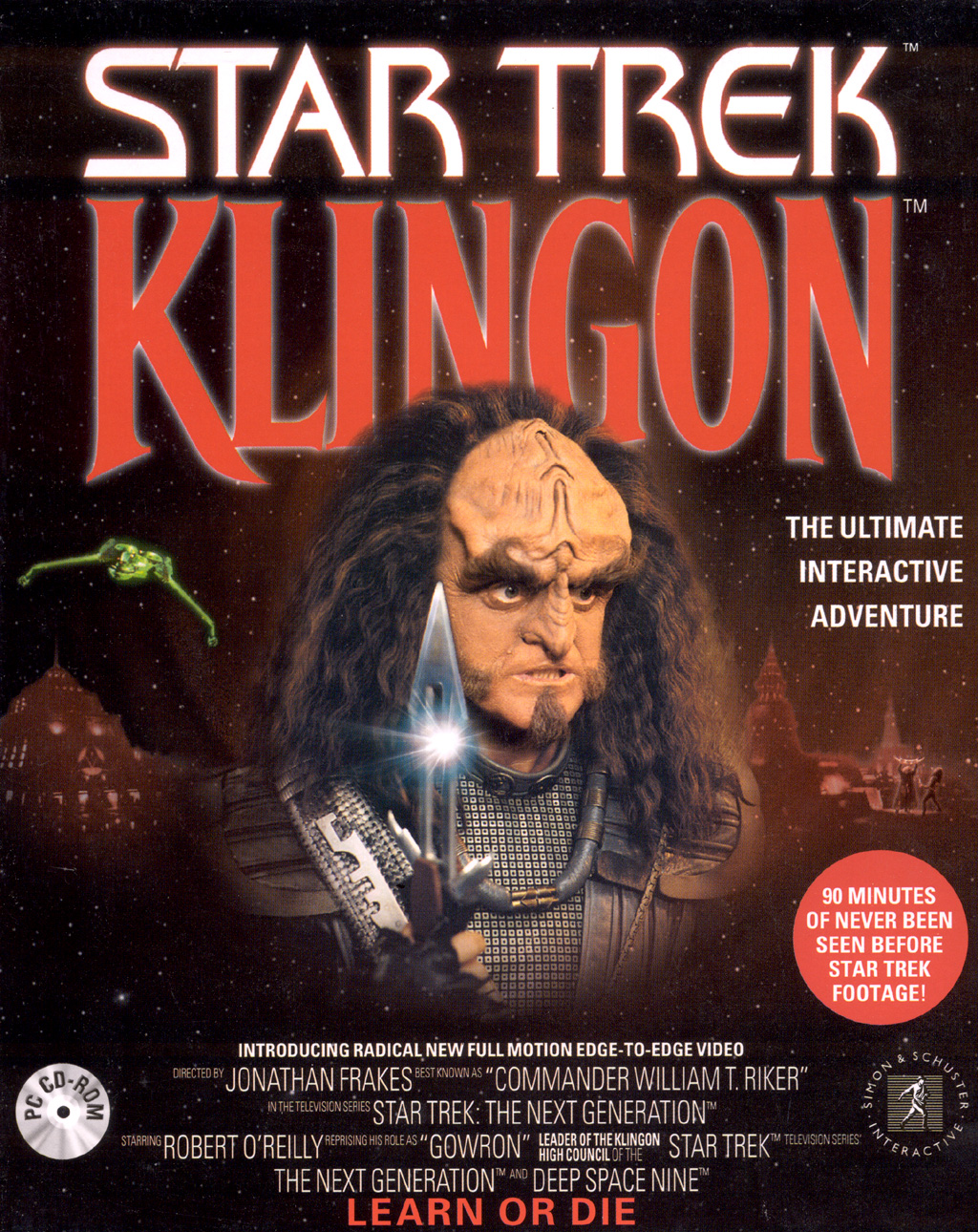 Star Trek: Klingon box art