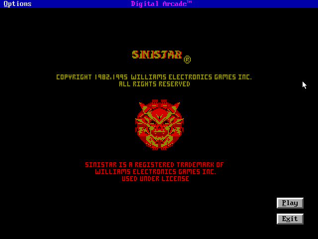 Sinistar — sstitle (WOR)