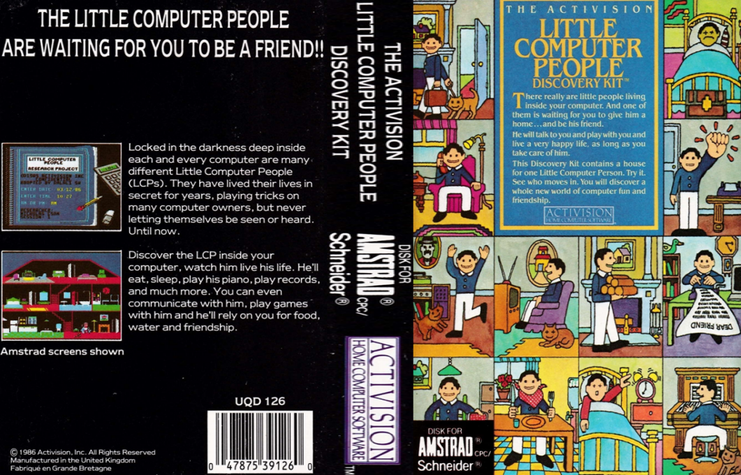 Little Computer People — box-texture (EU)