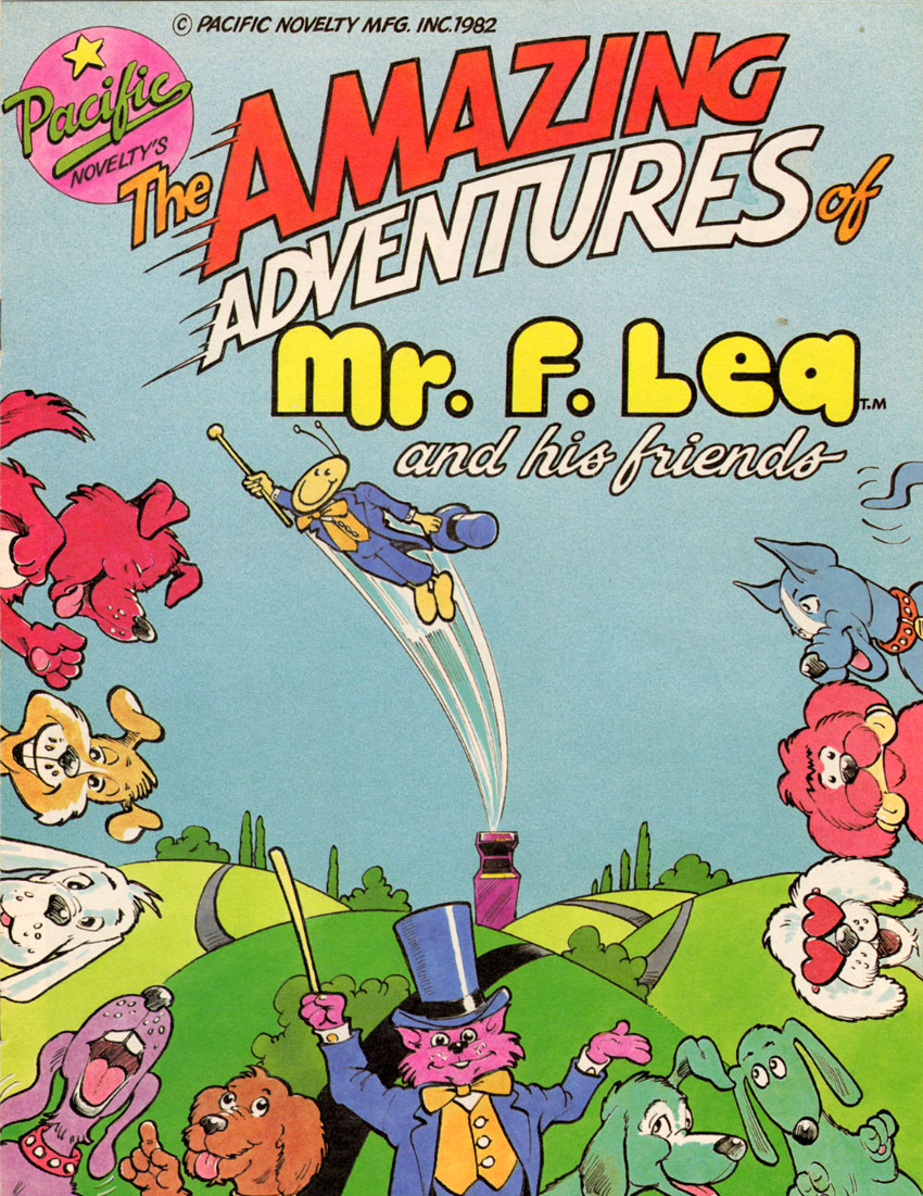 Amazing Adventures Of Mr. F. Lea, The box art