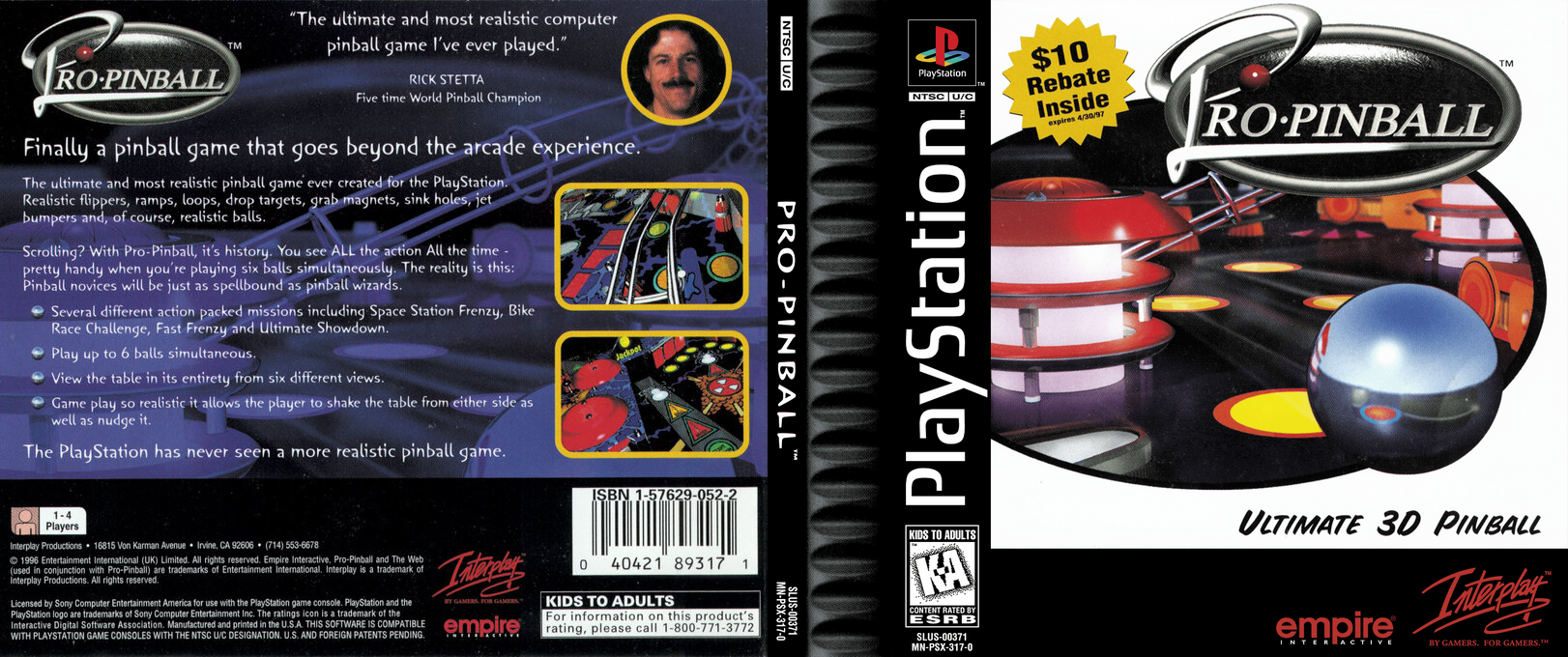 Pro Pinball - The Web — box-texture (US)