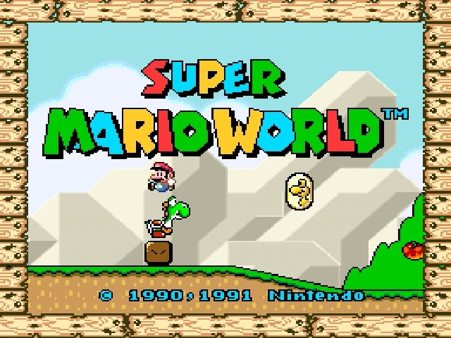 Super Mario World — sstitle (WOR)