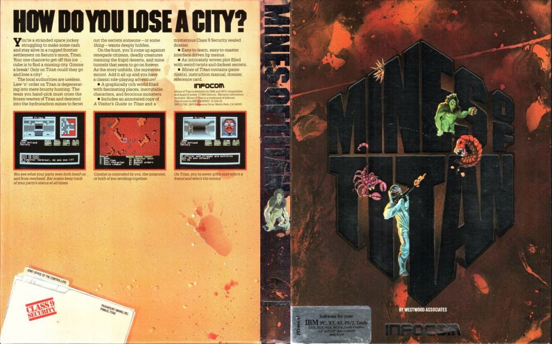 Mines of Titan — box-texture (US)