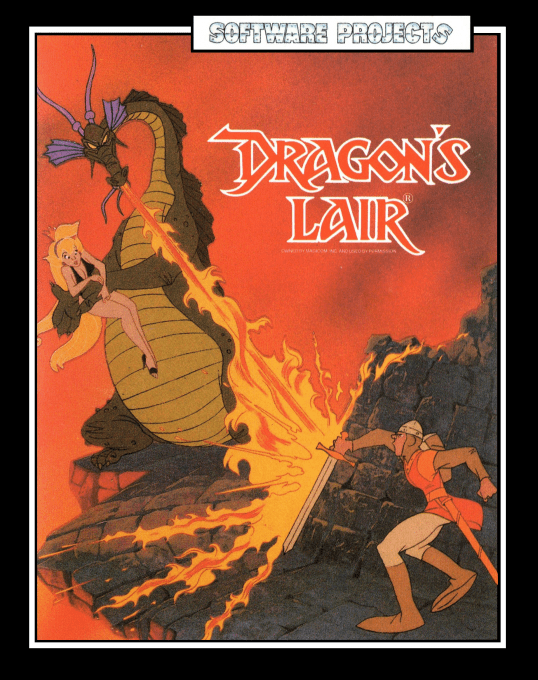 Dragon's Lair — box-2D (EU)