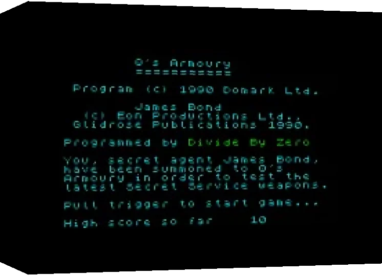 007 - Q's Armoury — box-3D (WOR)