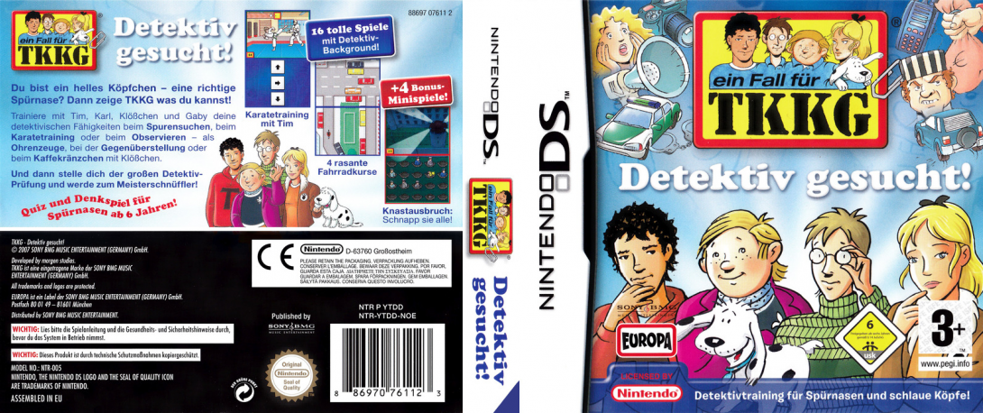 Fall fuer TKKG, Ein - Detektiv Gesucht! — box-texture (DE)