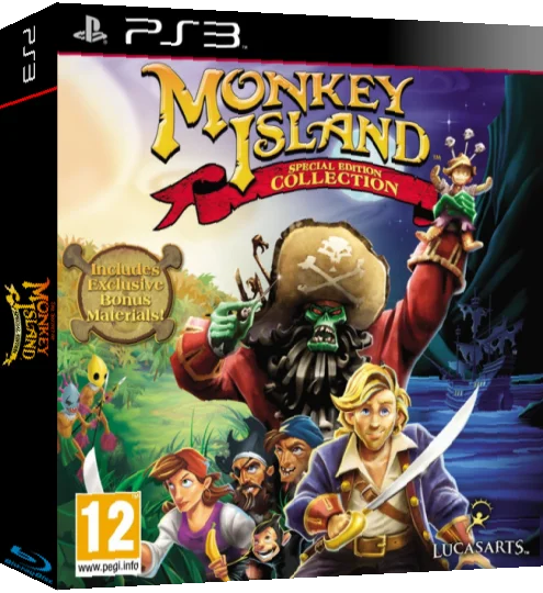 Monkey Island - Special Edition Collection — box-3D (EU)