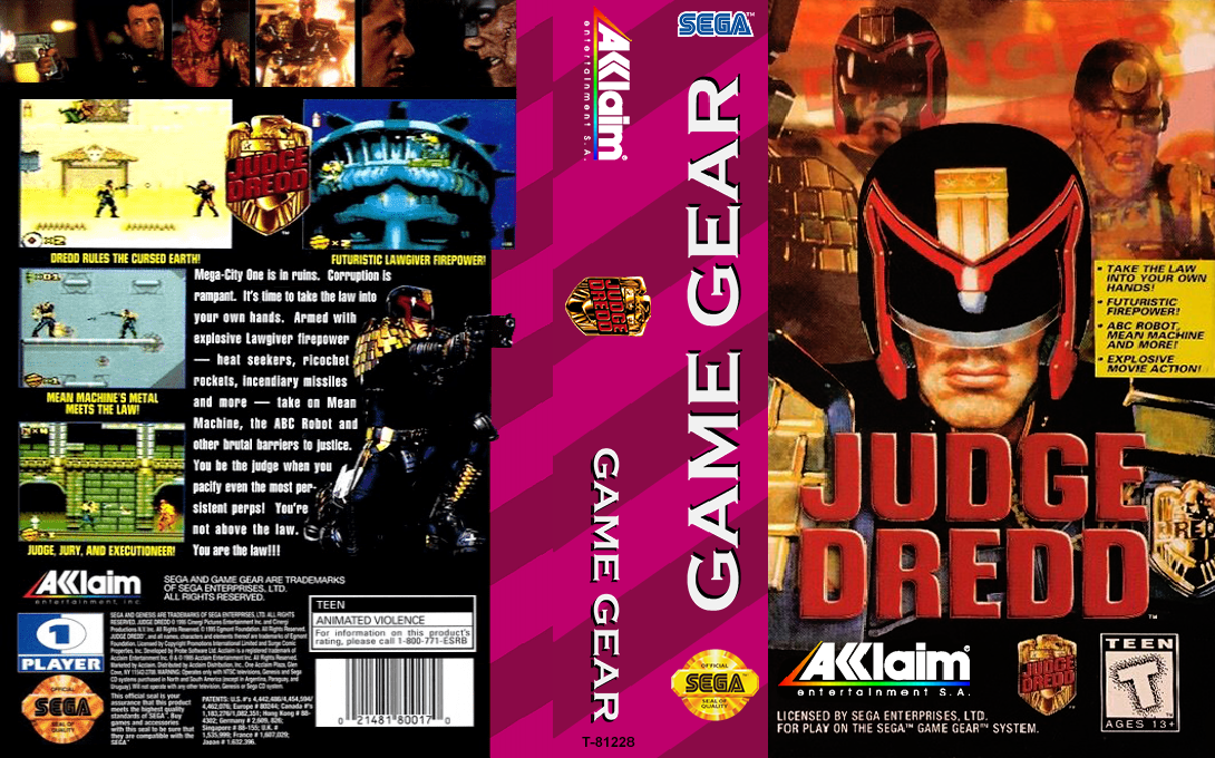 Judge Dredd — box-texture (US)